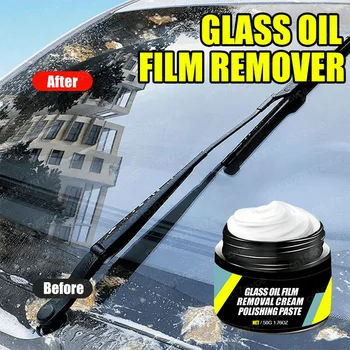 Auto Glas Polnischen Beschichtung Kit für Windschutzscheibe Öl Film Entfernung Paste Auto Glas Wasser