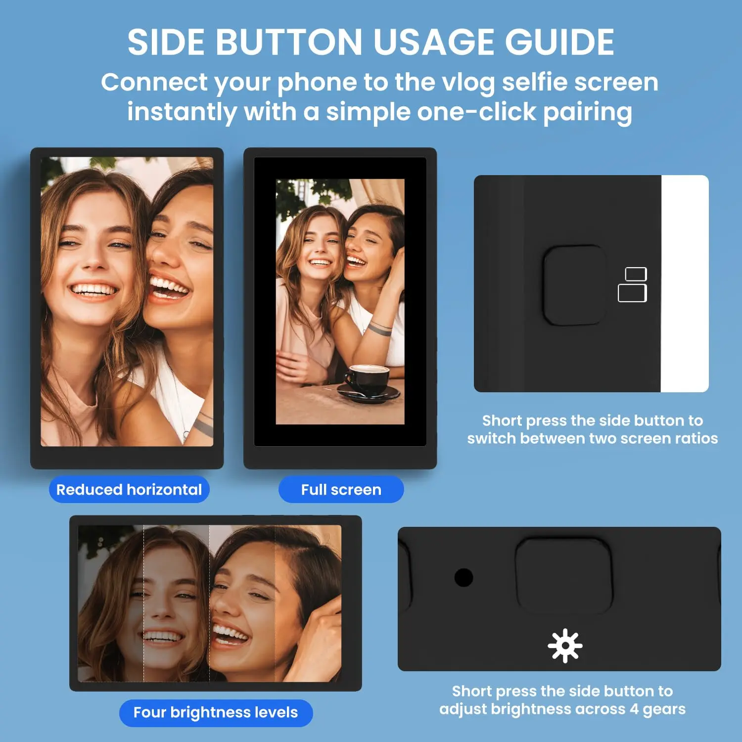 Magnetischer Handy-Projektorbildschirm für Android und iPhone – Bild 5