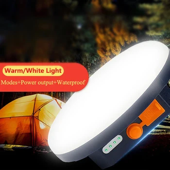 MOSLIGHTING 9900 mAh wiederaufladbare leistungsstarke Campinglaterne mit Magnet, starkes Licht, tragbare