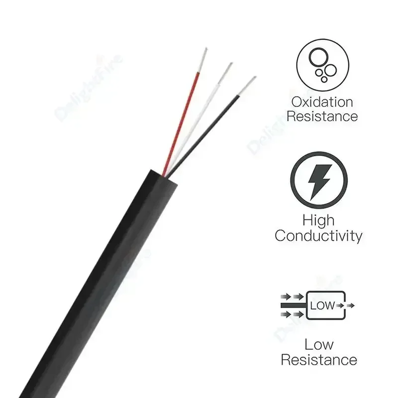 Ummanteltes Kabel 2, 3, 4, 5, 6, 7, 8-adriges elektrisches – Bild 2