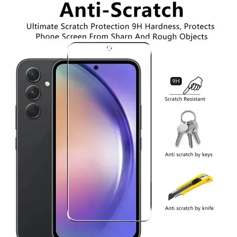 5-teiliger Displayschutz für Samsung Galaxy A55 A54 A13 A53 – Bild 3