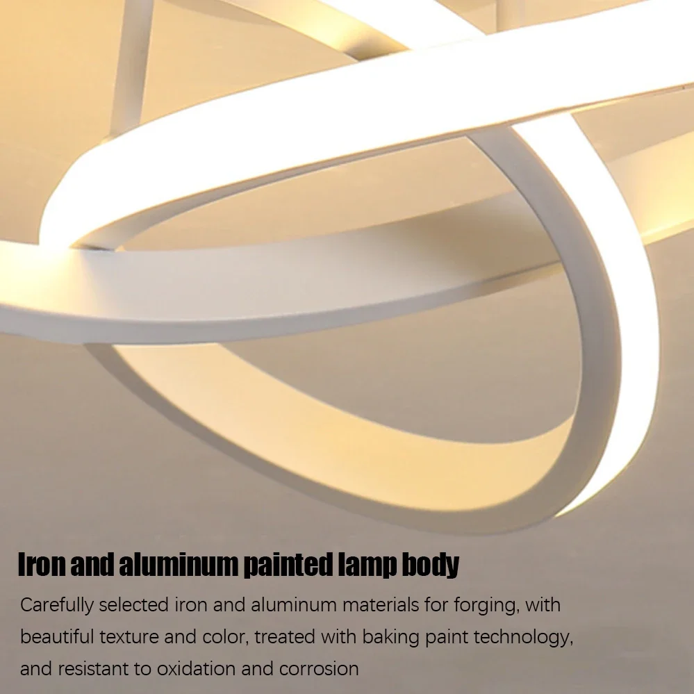 Moderne LED-Deckenleuchte, Flurbeleuchtung, minimalistische – Bild 5