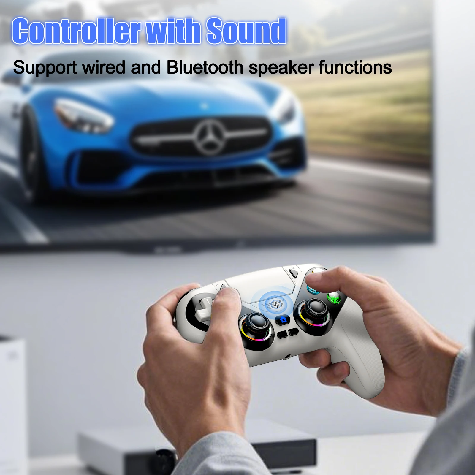 Gamepad für Playstation 5, kabelloser Controller – Bild 5
