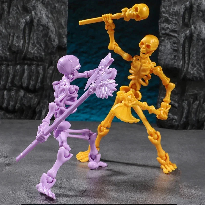 Dreidimensionales Totenkopf-Modell, Montagespielzeug – Bild 6