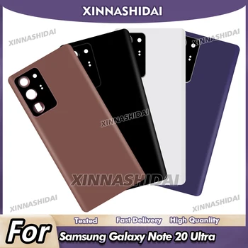 Batterie-Rückseite für Samsung Note 20, Ultra, hintere Batterieabdeckung, Glasscheibe, hintere Tür