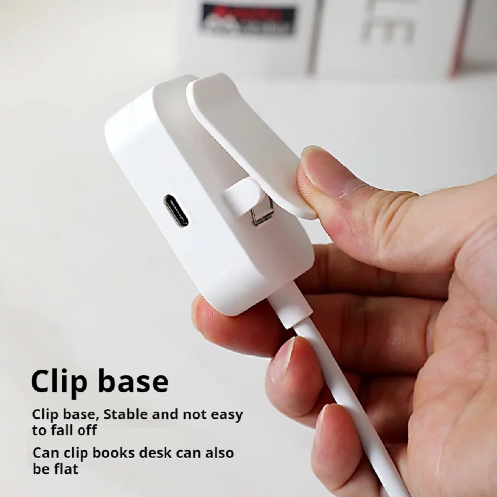Mini LED Lesebuchlampe Tischleuchte 3 Modi Einstellbar – Bild 5