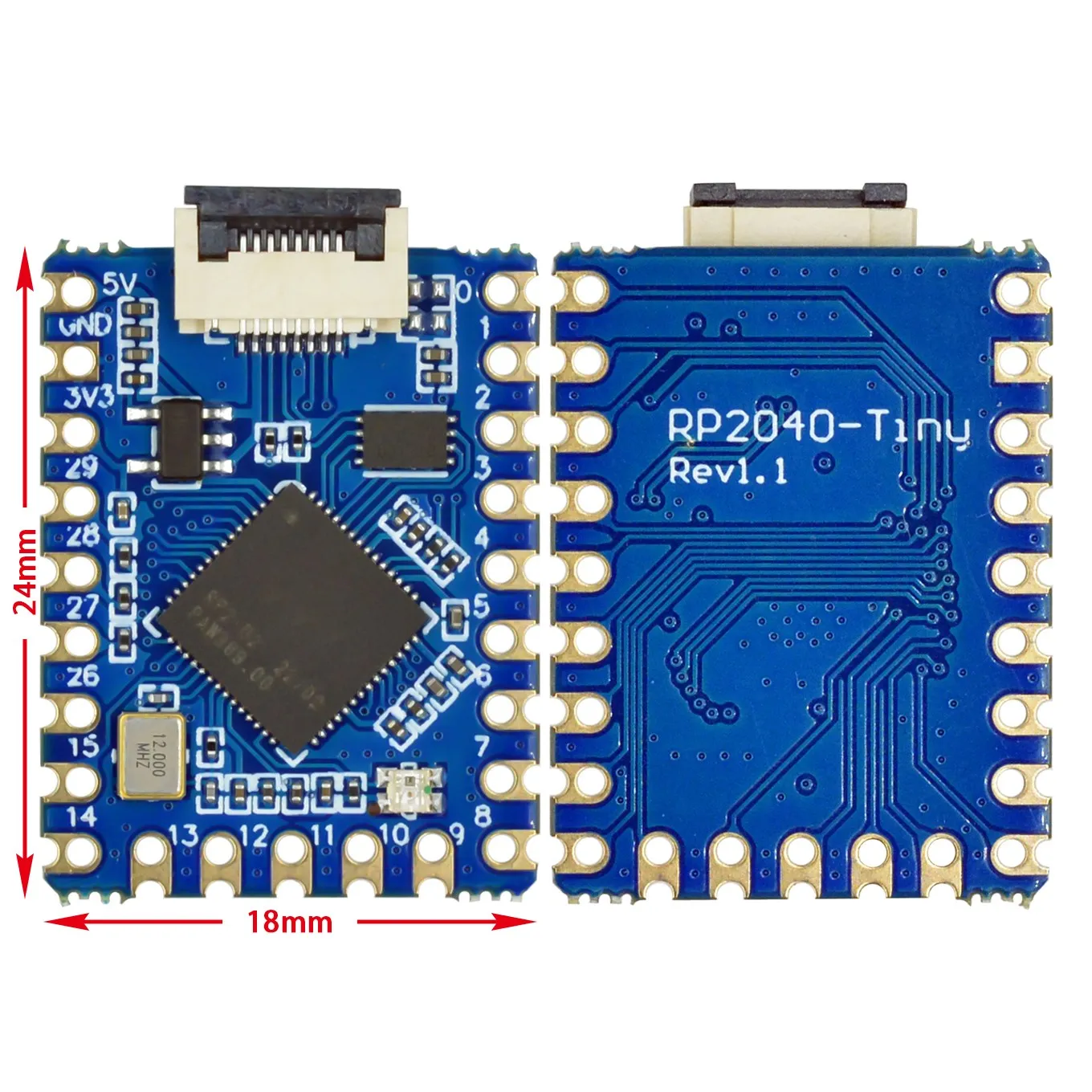 RP2040-Tiny entwicklungs platinen modul rp2040 null himbeer – Bild 6