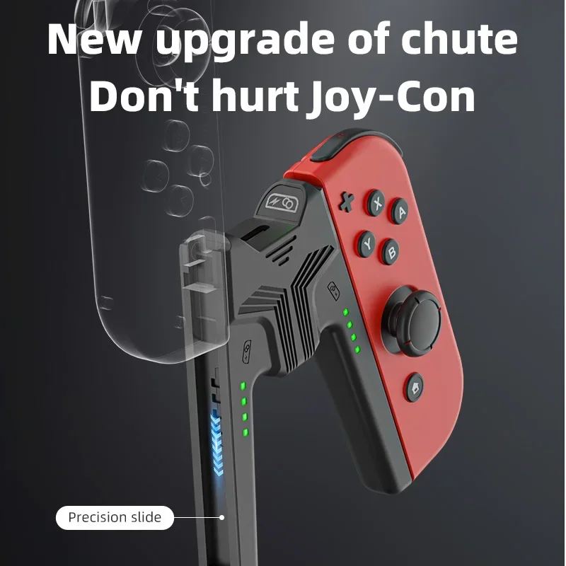 Aolion Ladegriffhalterung für Switch 2/1 Joycon Griff Gaming – Bild 3