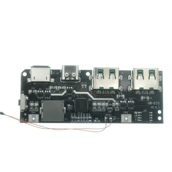22,5W Powerbank 5-Port Bidirektionales Schnelllademodul Leiterplatte DIY Motherboard-Kit QC4+PD3.0