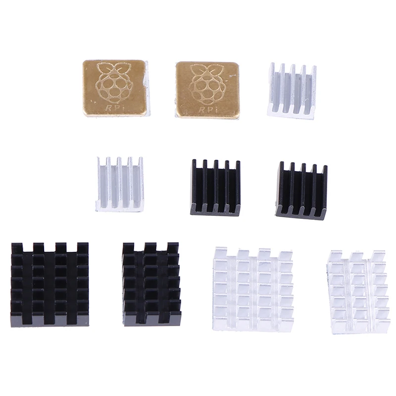 5 stücke Für Raspberry Pi 2/3/4 3B + 4B Aluminium Kühlkörper – Bild 5