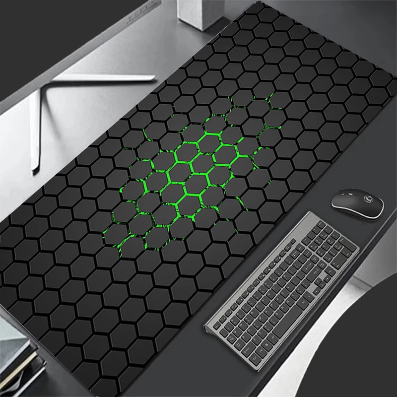HEX Hexagon Mousepad Computer Neue XXL Mauspads Tastatur Pad – Bild 2