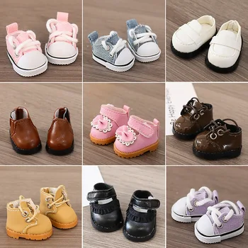 Ropa LABUBU 15/17 cm Baumwolle Puppen Schuhe Spielzeug Casual Sport Leinwand Schuhe Martin Stiefel Puppen
