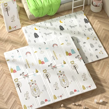 Baby-Spielmatten, Aktivitäten, Matten für Babys, Spielmatten, wasserdichter Kinderteppich, Mutter und Kinder