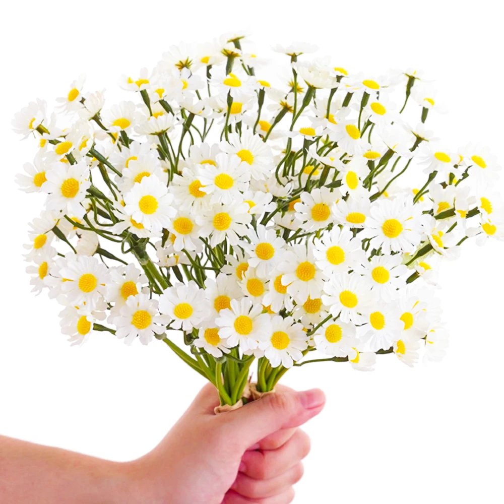12-48 Stück Künstliche Gänseblümchen Kleine – Bild 2