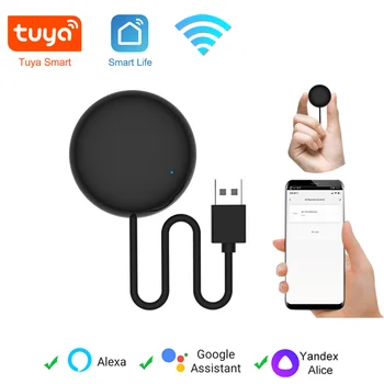 Tuya Smart Universal IR-Fernbedienung WiFi für Smart Home Control für TV-Klimaanlage Funktioniert mit Tuya