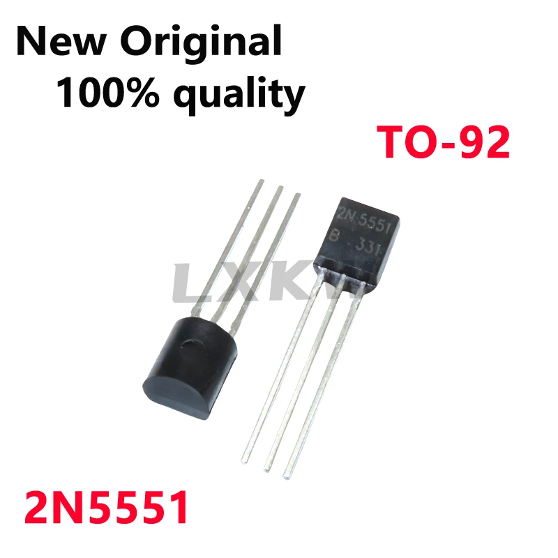 50-100/PCS Neuer Original 2N5551 TO-92 NPN-Transistor