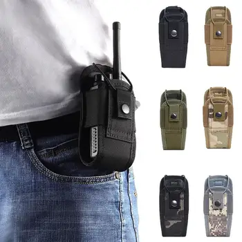 Taktische Walkie Talkie Trage tasche Molle Radio Beutel halter Tasche tragbare Outdoor-Jagd Sport Hüft tasche