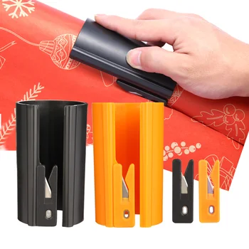HORN verschiebbarer Geschenkpapier-Schneider - leicht zu schleifender Geschenkpapier-Trimmer für Weihnachten