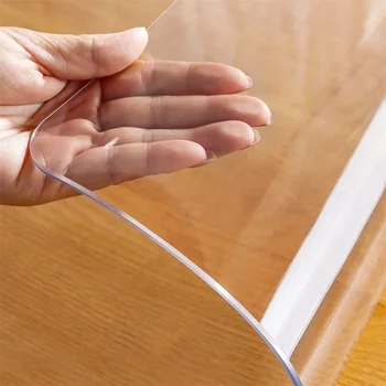 Schreibtischunterlage transparent 1,5 mm, wasserdicht