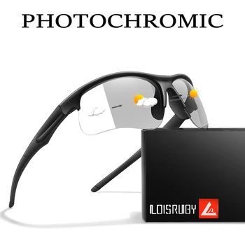 Trendy Stil Photochrome Sonnenbrille Für Männer Frauen Outdoor Mtb Fahrrad Radfahren Laufen Brillen Sport