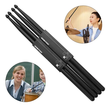 1 paar Neue 5A Percussion Zubehör Nylon Drumsticks Musical Instrument Kunststoff Drum Sticks Professionelle