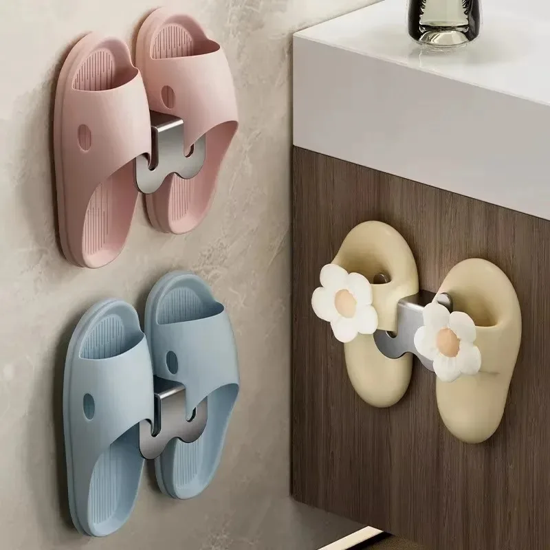 Nicht perforiertes, einfaches Schuhregal, Badezimmertür mit – Bild 4