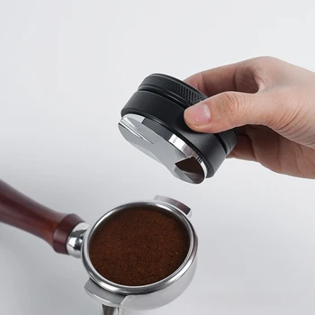 Kaffee-Verteiler Espresso-Verteilungswerkzeug/Nivellierer 3 Abgewinkelte Kanten Verstellbarer Handtamper