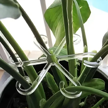 Anlage Anti-Toppling Unterstützung Pole Grüne Pflanze Fixateur Blume Hydrokultur Klapp Feste (4 Stück)