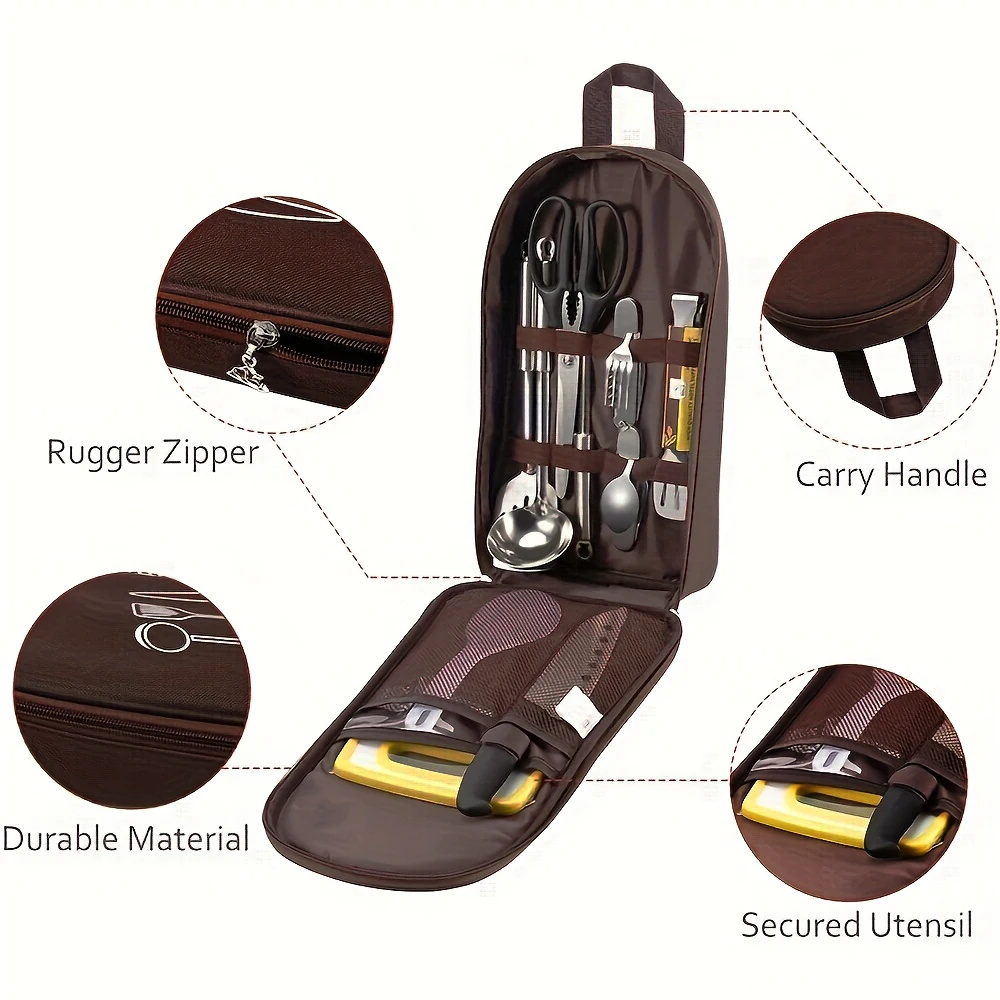 Outdoor Kochen Tasche Camping Lagerung Tasche TragbareKochen – Bild 4