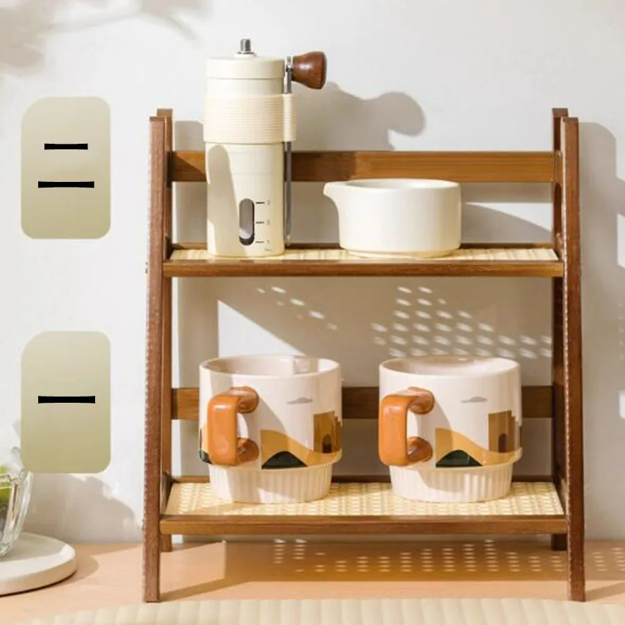 Arbeitsplatten-Organizer, 2-lagiger Kaffeetassenhalter – Bild 2