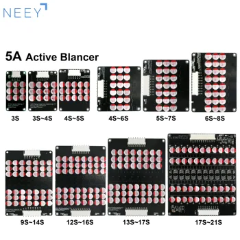 Aktiver Equalizer Balancer 5A 3S 4S 5S 6S 7S 8S 14S 16S 17S 18S 19S 20S 21S Lifepo4/Lipo/LTO