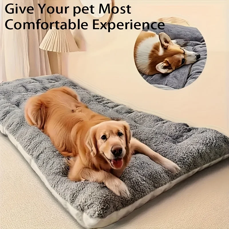Übergroßes Plüsch-Hundekatzenbett, Sofa-Kistenunterlage – Bild 2
