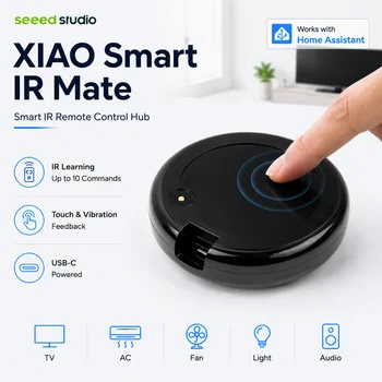 XIAO Smart IR Mate Smart Infrarot-Fernbedienungs-Hub für Home Assistant, ESP32-C3 Core, One-Touch-Lernen