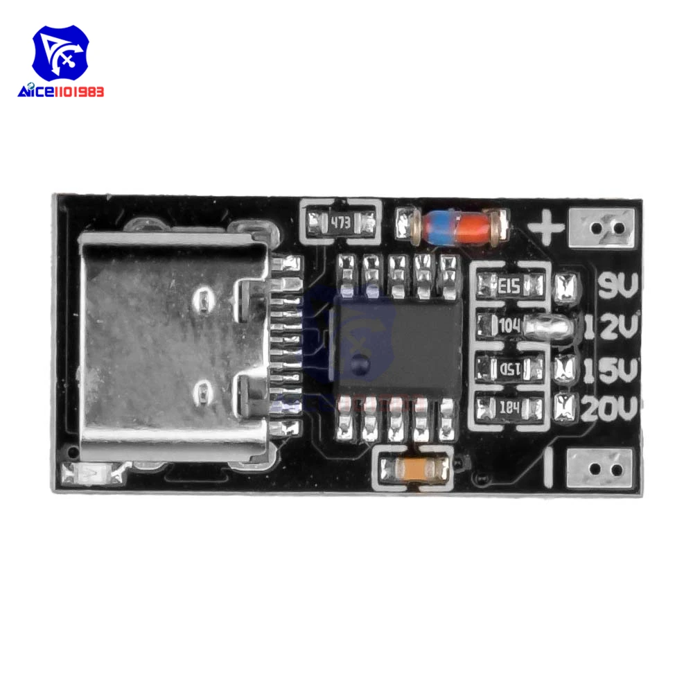 USB-C PD Trigger Board Modul PD/QC Decoy Board