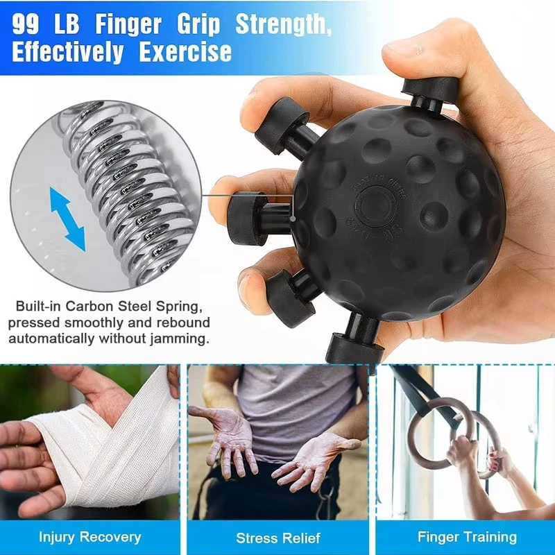 Fünf-Finger-Trainer mit Griffball – Bild 2