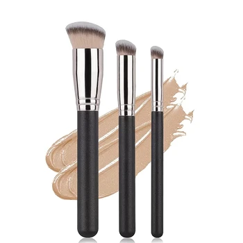 Foundation Concealer Pinsel Premium Contour Rouge Pinsel Flawless Under Eye Dichter Gesichts-Make-up-Pinsel