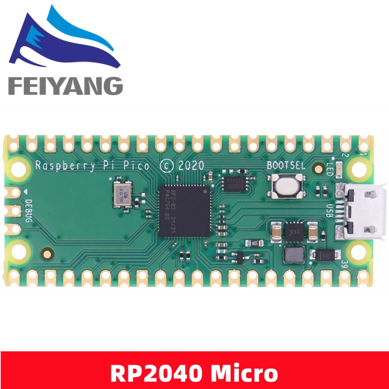 1PCS Offizielles Raspberry Pi Pico Board RP2040 Dual-Core – Bild 2