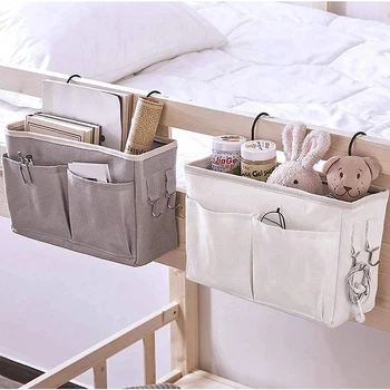 Baby Schlafzimmer Bett Lagerung Organizer Nacht Lagerung Rack Schlafsaal Lagerung Korb Nacht Hängenden Korb