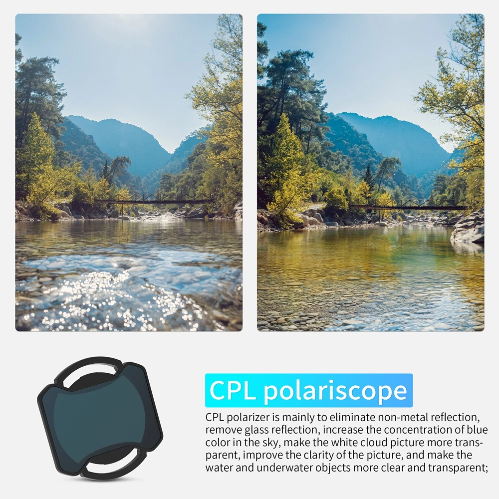 RCSTQ ND-Filter für DJI Avata 2 Optische Glaslinsen – Bild 3