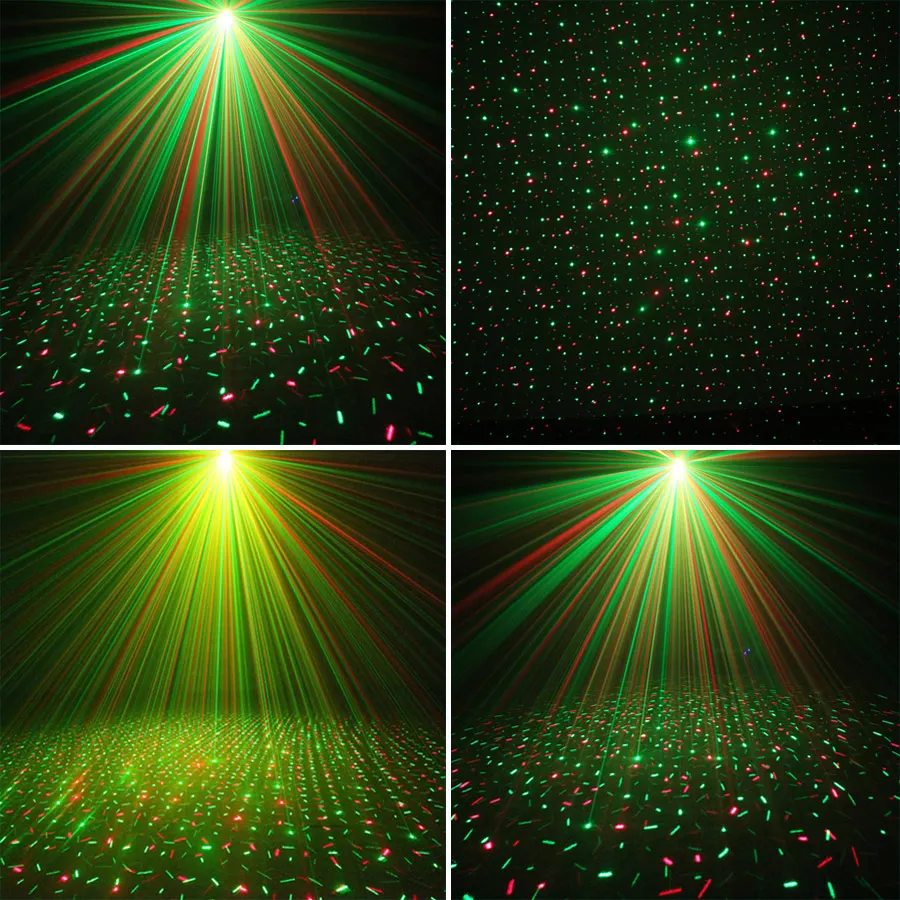 ESHINY Mini 2in1 R&G Laser Full Star Patterns Projektor DJ – Bild 4