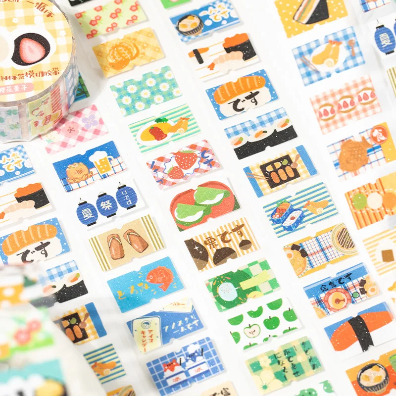 1 stücke Ästhetische Washi Tapes Nette Aufkleber Dekorative – Bild 3