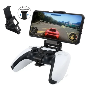Mobile Handy Ständer Für PS5 Controller Halterung Hand Grip Für PlayStation 5 Gamepad Für Samsung S9 S8 Clip