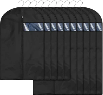 Staubdichte Kleidungshüllen, wasserdichte Kleidung, Staubschutz, Mantel, Anzug, Kleid, Schutz, hängende