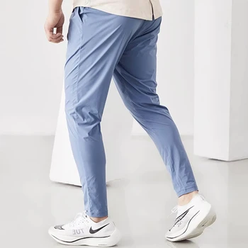 Männer Laufhose Sportswear Jogging Jogginghose Schnell Trocknend Dünne Trainingsanzug Elastische Gym Fitness