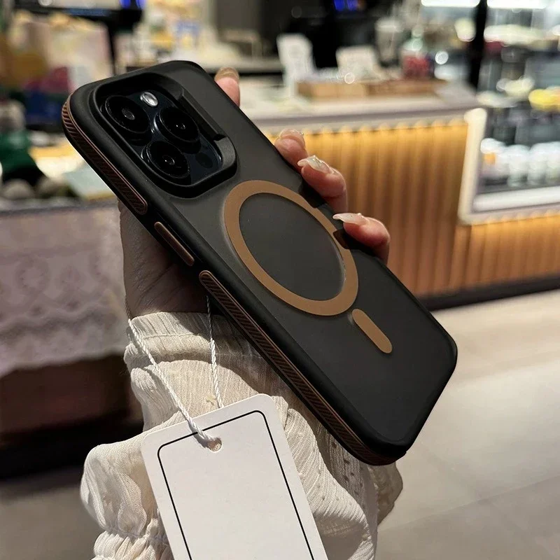 Luxus Matte Rüstung Telefon Fall Für iPhone 16 15 14 11 12 13 – Bild 4