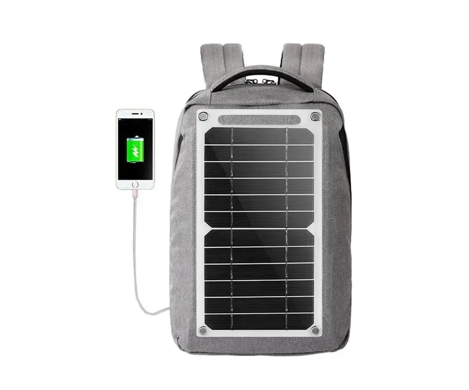 6W USB Solar Ladegerät Tragbare Wasserdichte Panel Für – Bild 6