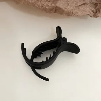 Mode Einfache Pferdeschwanz Haar Clip Einfarbig Haar Zubehör Kleine Haar Klaue Clips Kopfschmuck Kopfbedeckung