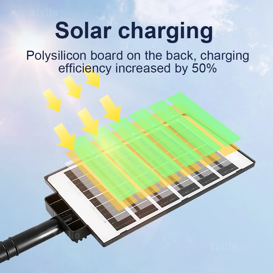 Solar Lichter Im Freien 50000000LM Solar Lampe Für Garten – Bild 3