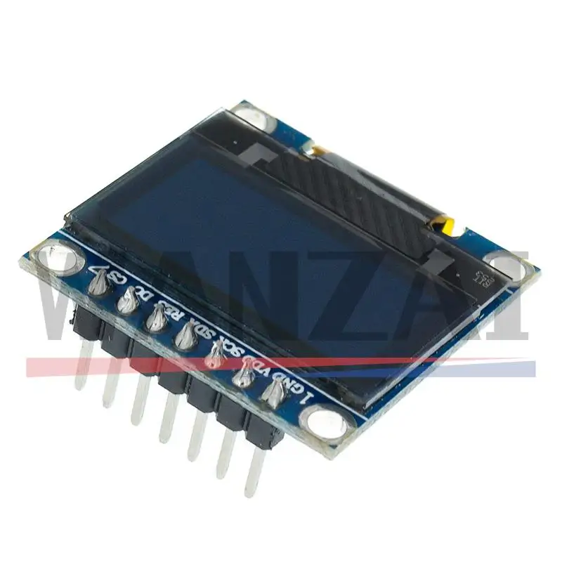 Original 0,96" OLED SPI/IIC I2C weiß/blau/gelb blau 0,96 Zoll – Bild 3