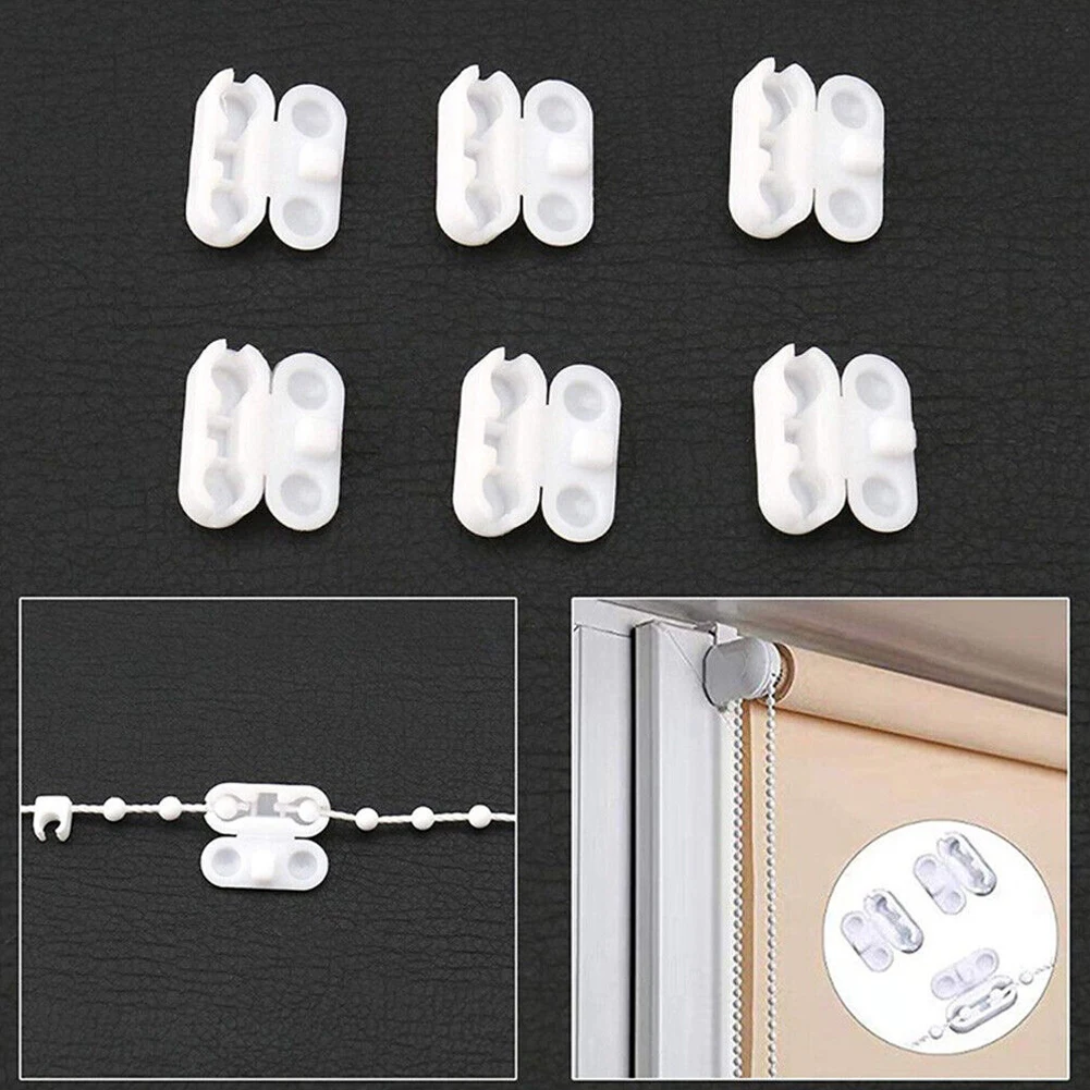 10 stücke Kunststoff Rollos Zugschnur Stecker Vorhang Kette – Bild 3